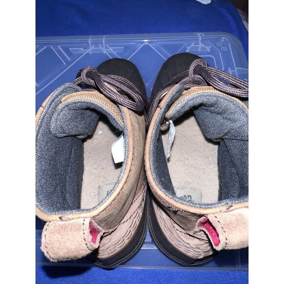 UGG Waterproof Zetik Leather Duck Boots Men’s Brown Tan Tops 1017304 Sz 9 - Picture 11 of 14